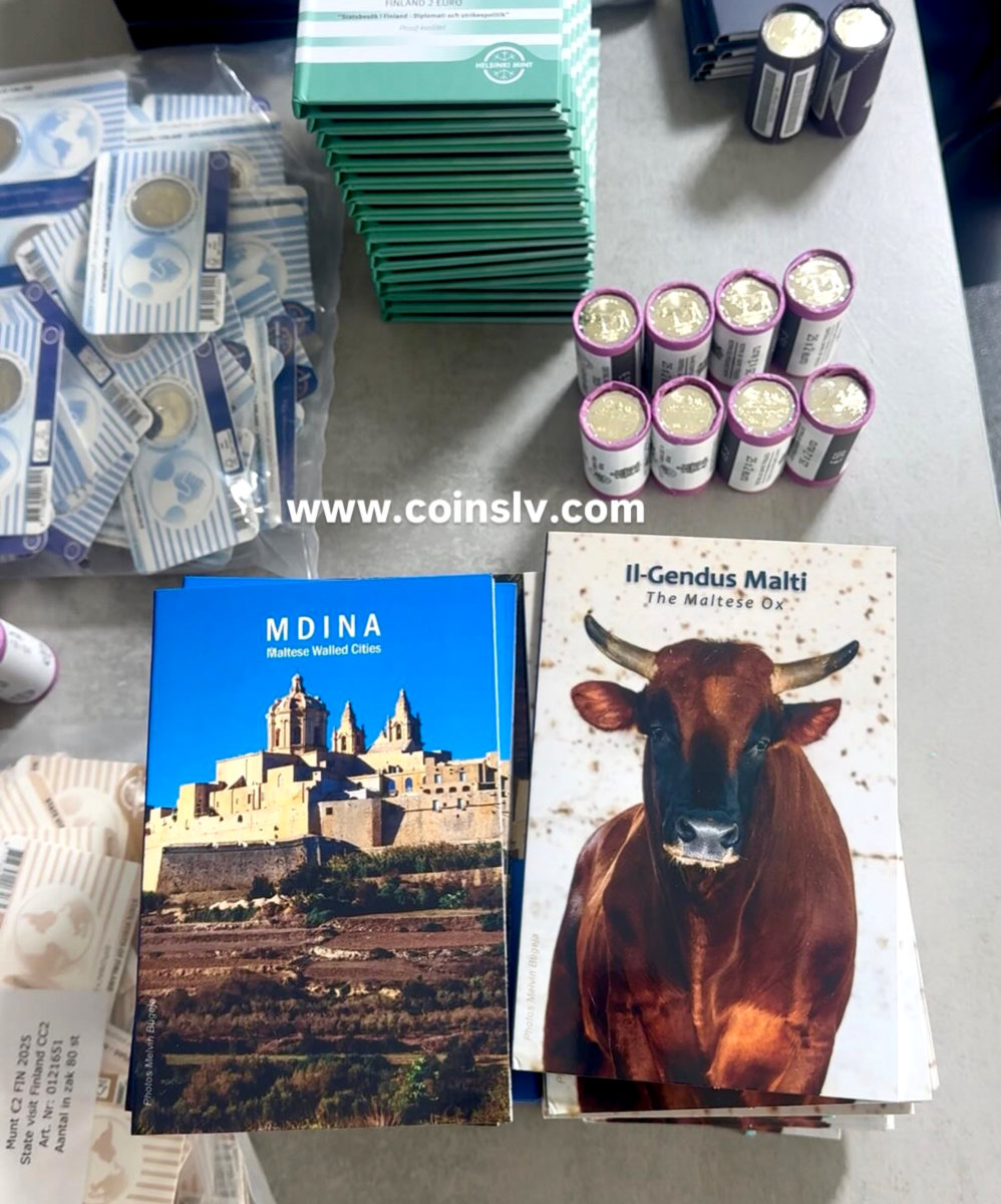 Pārdod Mūsdienu monētas