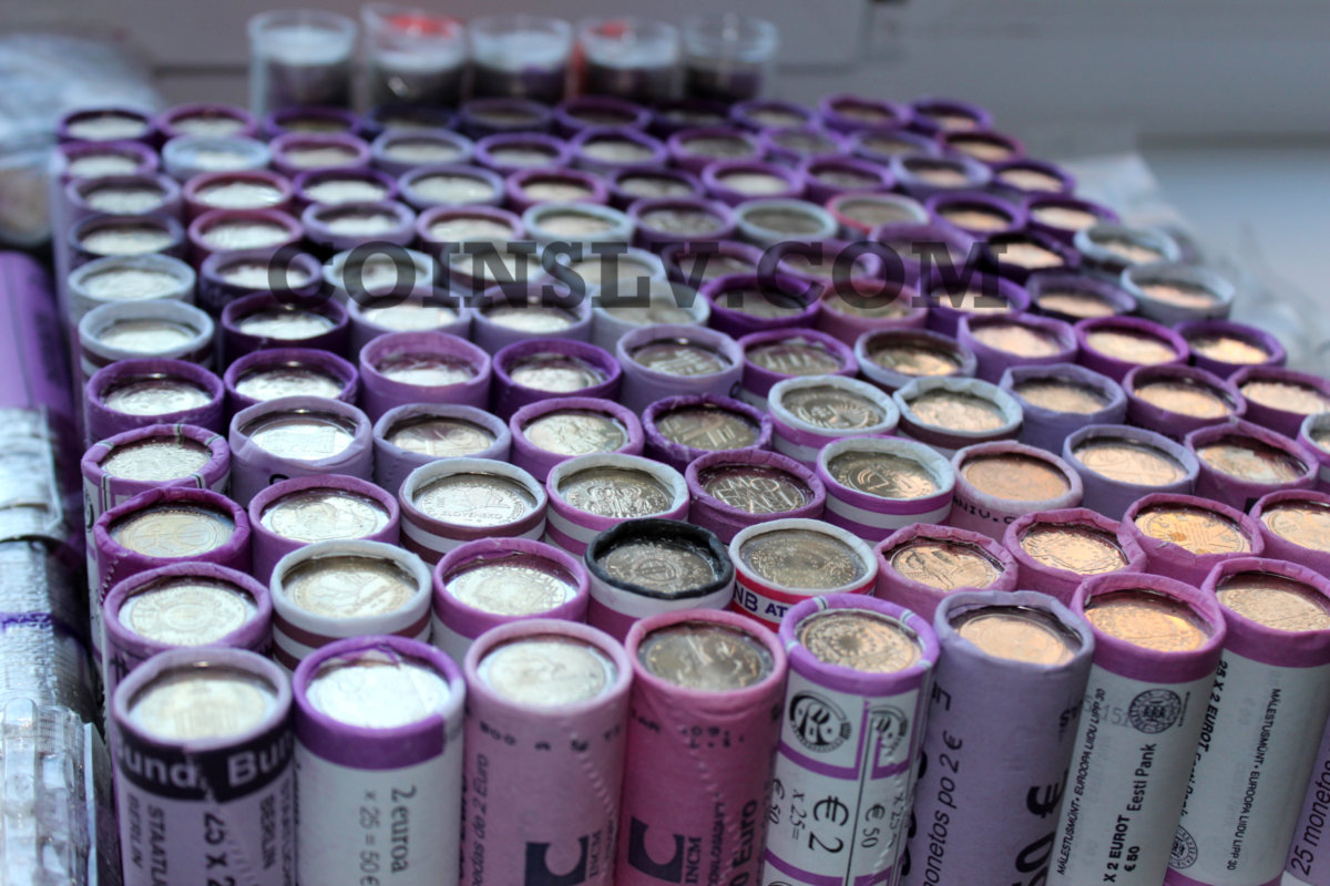 Pārdod Mūsdienu monētas