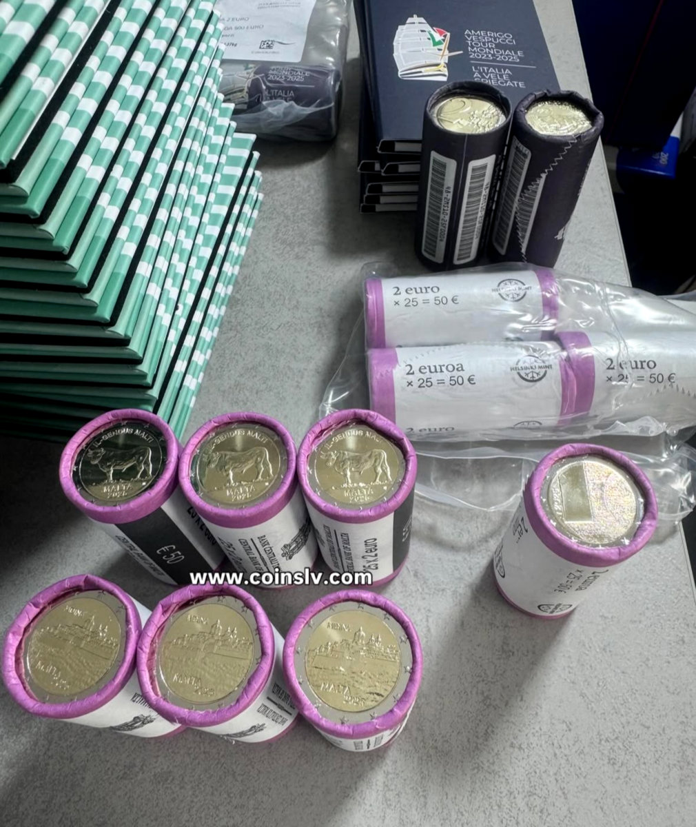 Pārdod Mūsdienu monētas