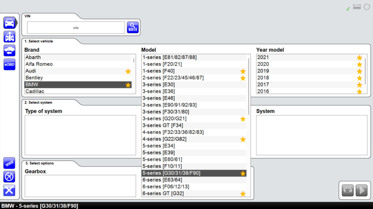 Profesionāla diagnostikas iekārta vieglajām un kravas automašīnām Delphi DS150E 2021