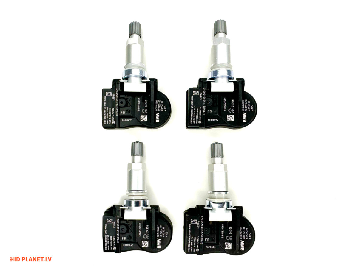 Jauni riepu spiediena sensori BMW, Audi, VW, Toyota, Lexus, Porsche, Skoda, Seat automašīnām