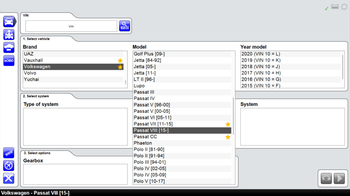 Profesionāla diagnostikas iekārta vieglajām un kravas automašīnām Delphi DS150E 2021