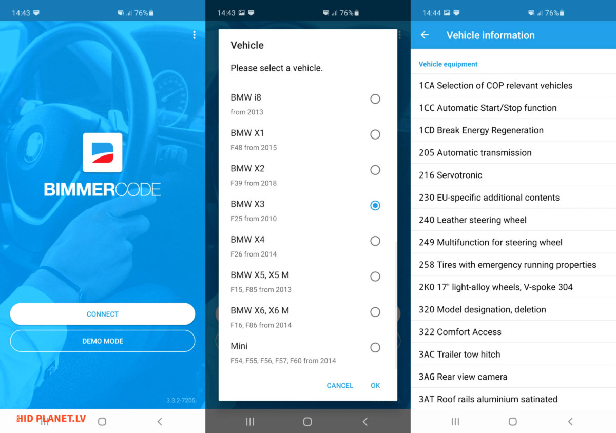 Kabelis BMW ENET F, G un I sērijas diagnostikai, kodēšanai un programmēšanai
