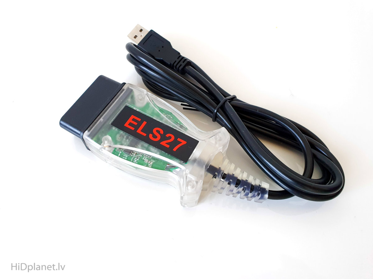 Diagnostikas kabelis ELS27 FORScan Ford un Mazda automobīļīem (PIC24HJ128CP504 FT232RQ)