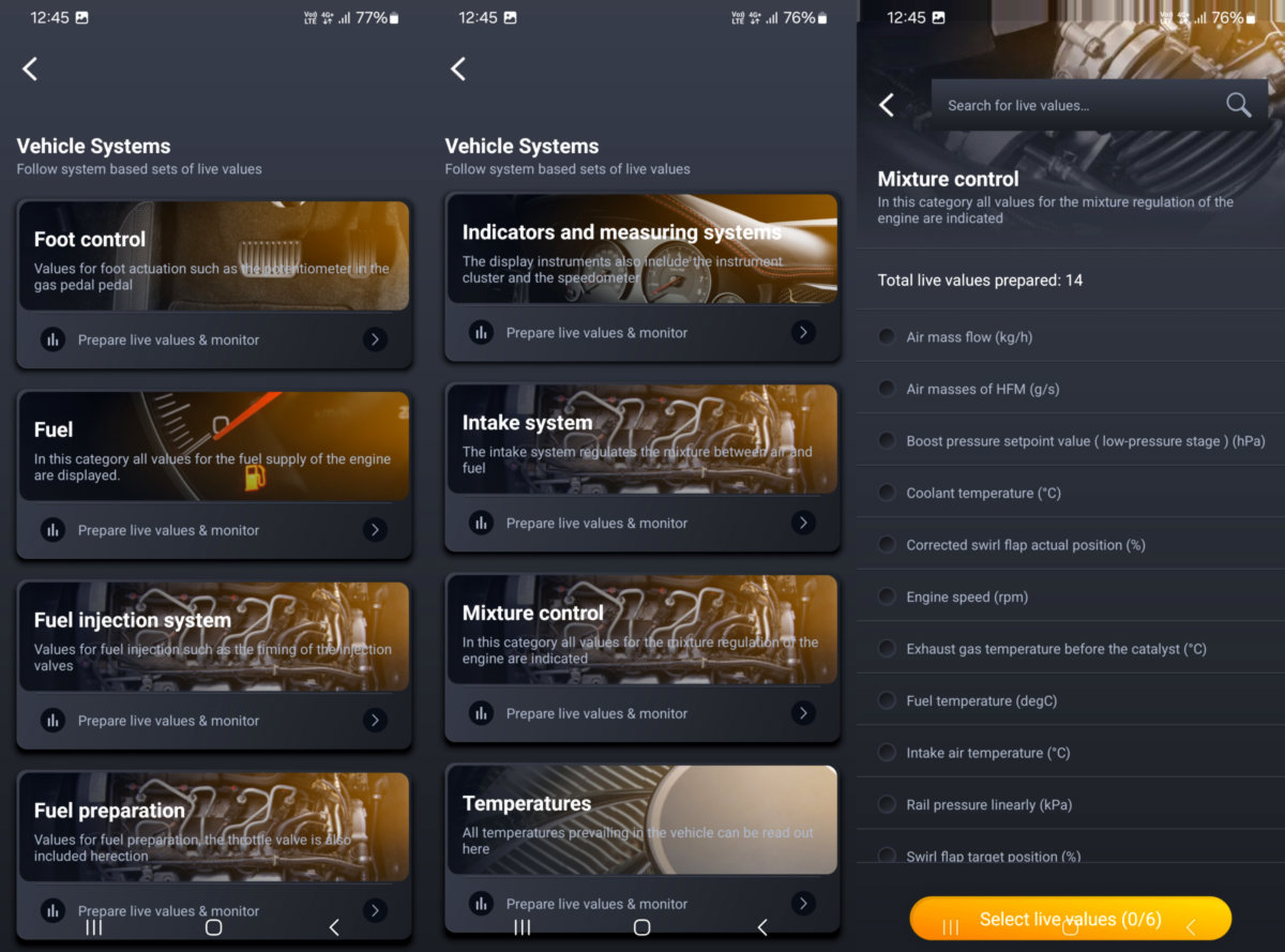 Universāls profesionāls diagnostikas skeneris ar kodēšanas funkciju Carly OBD2