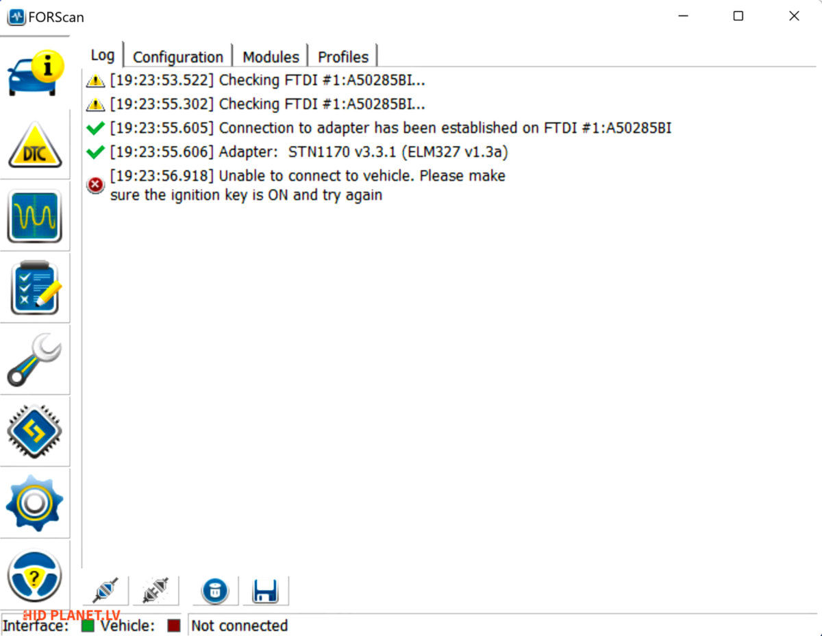 Diagnostikas kabelis ELS27 FORScan Ford un Mazda automobīļīem (PIC24HJ128CP504 FT232RQ)