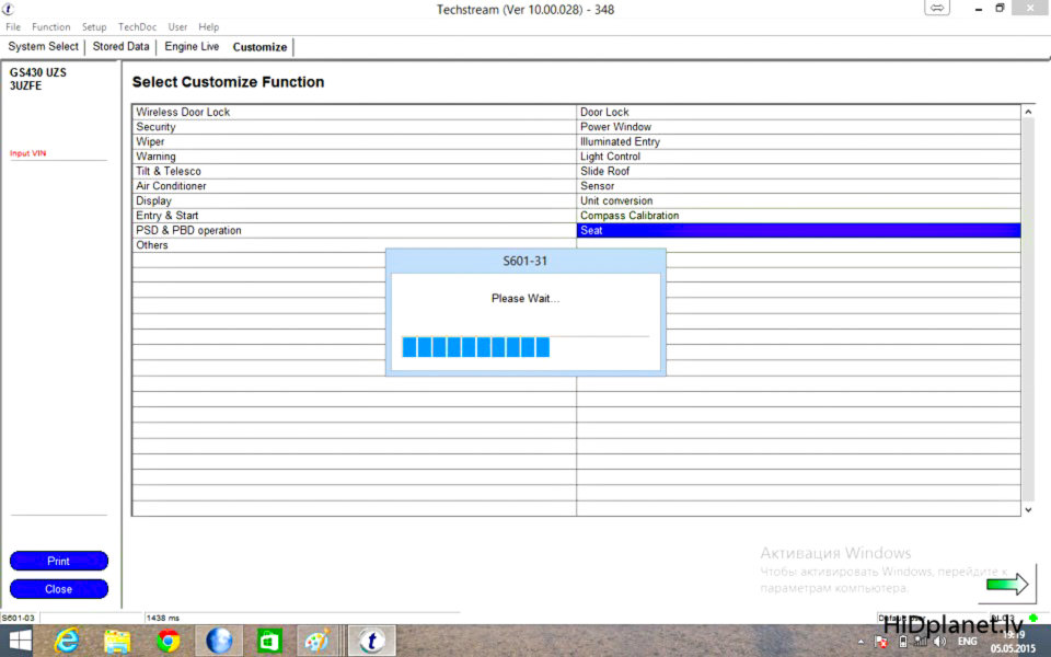 Diagnostikas kabelis MINI VCI Toyota un Lexus automobīļīem (Techstream)