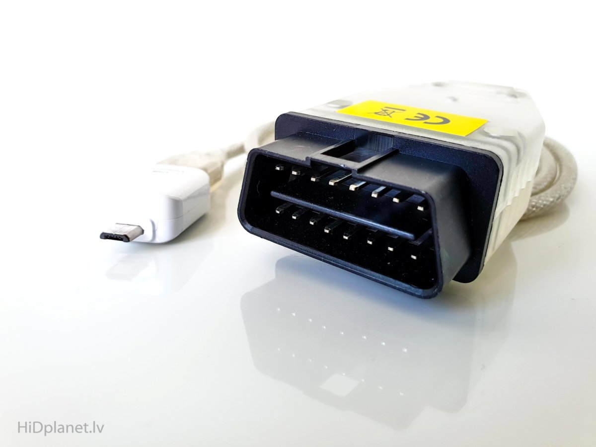 Kabelis D-Can BMW E sērijas diagnostikai, kodēšanai un programmēšanai