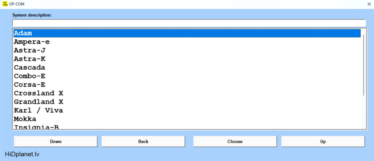 Opel OP-COM diagnostikas un kodēšanas kabelis
