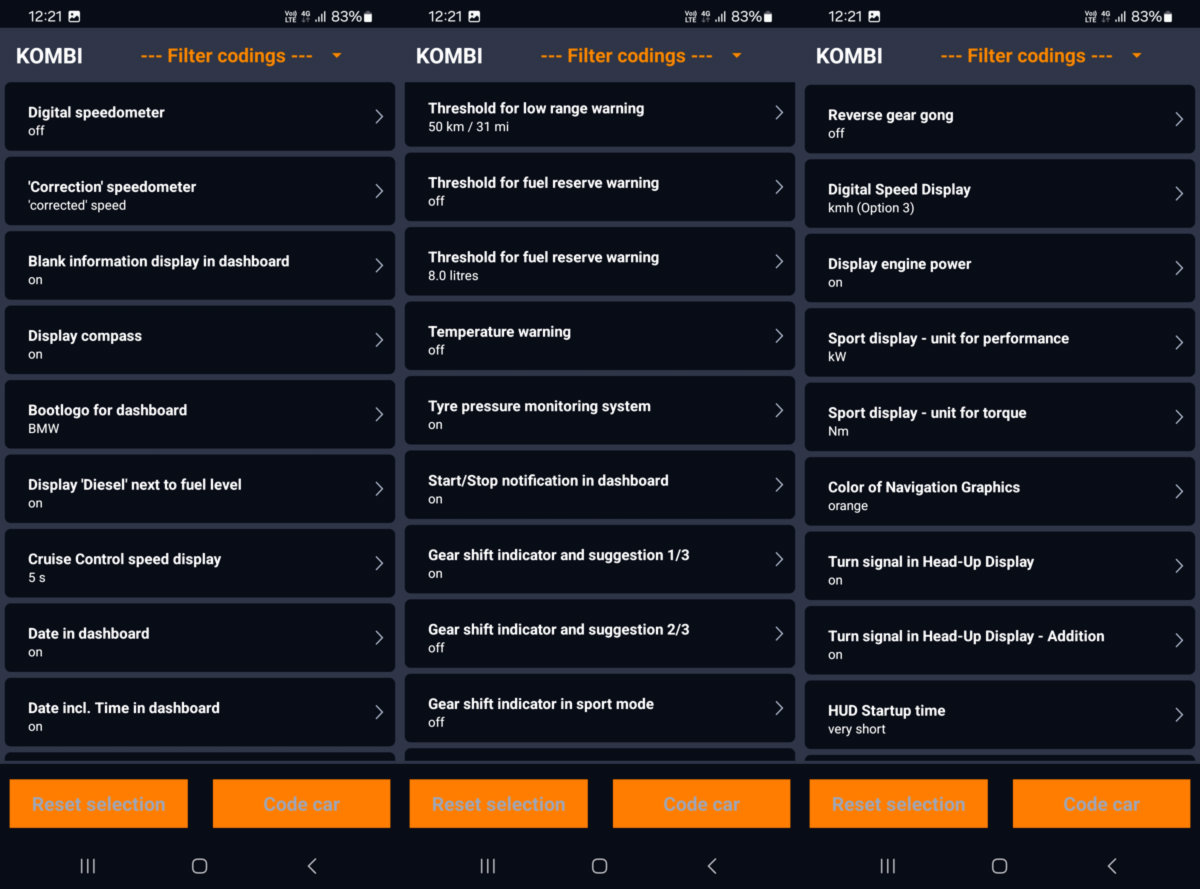 Universāls profesionāls diagnostikas skeneris ar kodēšanas funkciju Carly OBD2