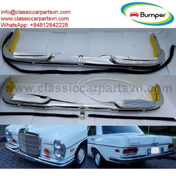 Mercedes W108 W109 EU Style Bumpers 