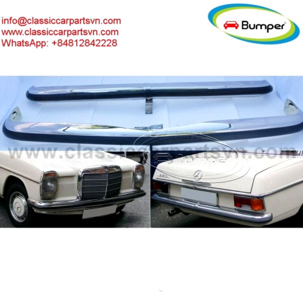 Mercedes W114 W115 Sedan Saloon S1 bumpers
