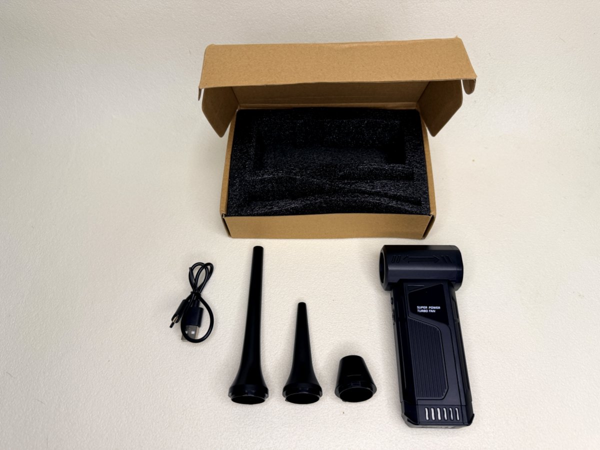 🌬️ Беспроводной Turbo Jet Fan — портативный вентилятор с мощным воздушным потоком