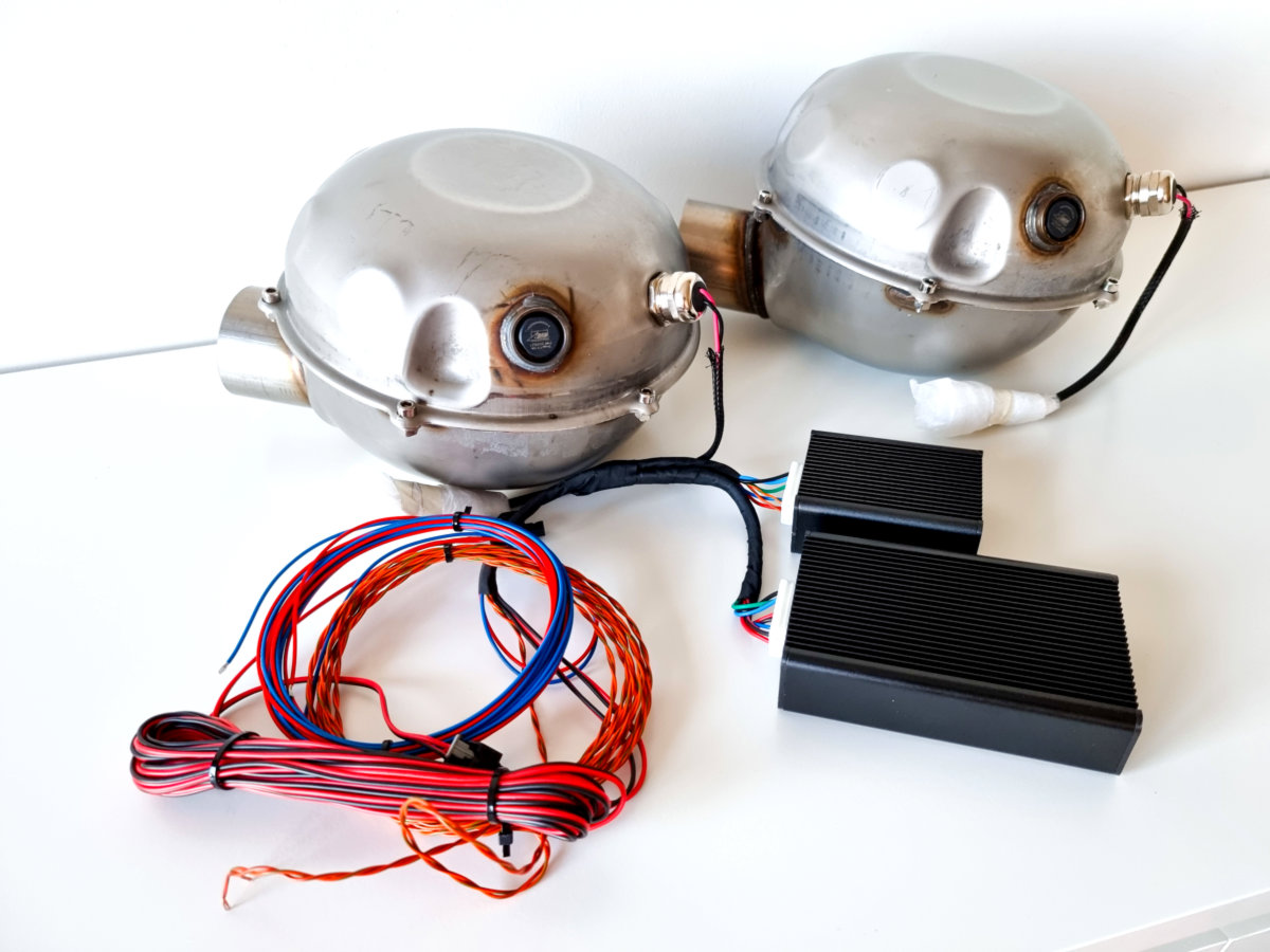 Активный выхлоп Thunder с 2 генераторами — электронная система управления громкостью и звуком выхлопа