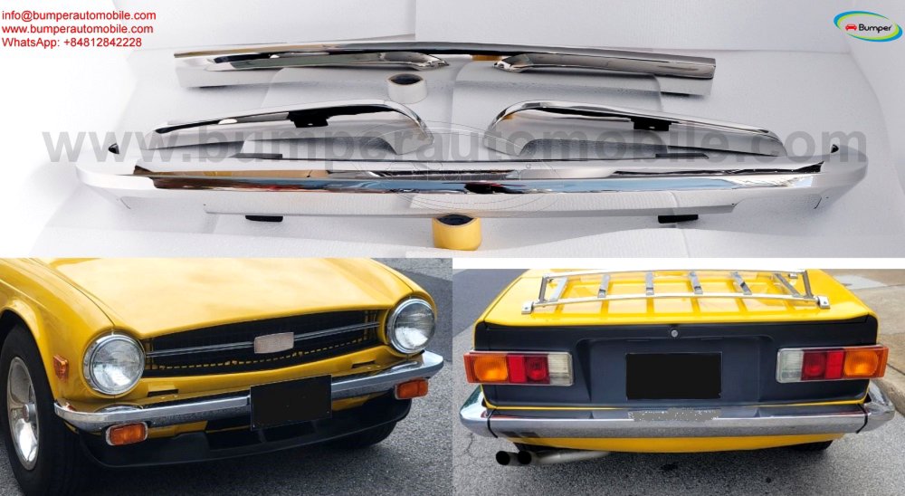 Triumph TR6 bumpers