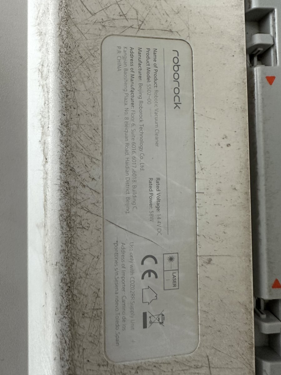 Roborock S502 putekļusūcējs