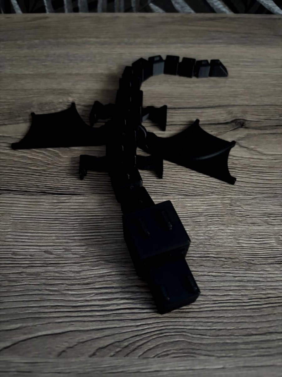 🎮Дракон Края из майнкрафта , полностью подвижный