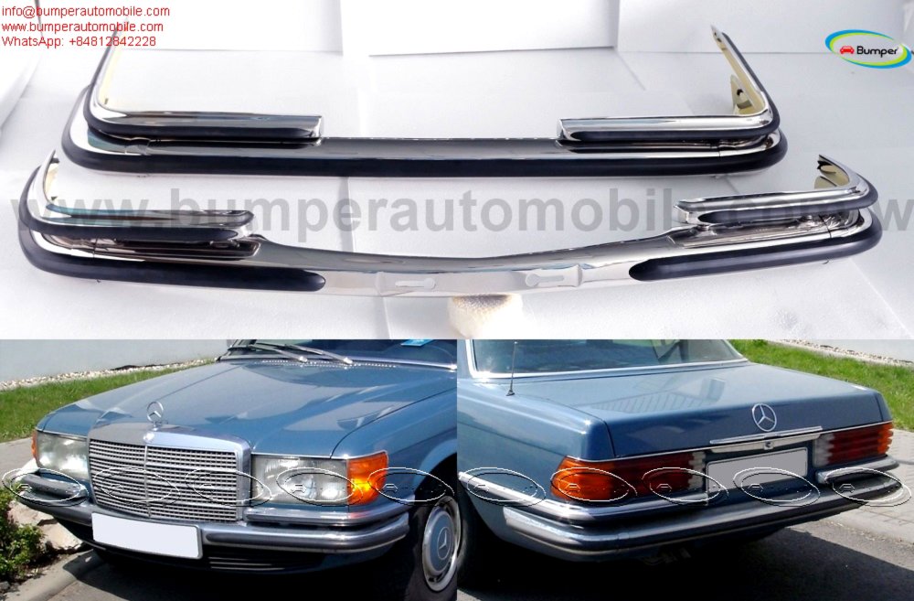 Mercedes W116 EURO Style (1972-1981) Bumpers