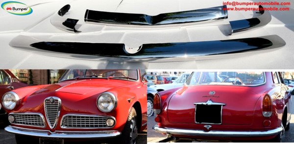 Alfa Romeo Giulietta Sprint Serie 750 and 101 (1954–1962) Bumpers