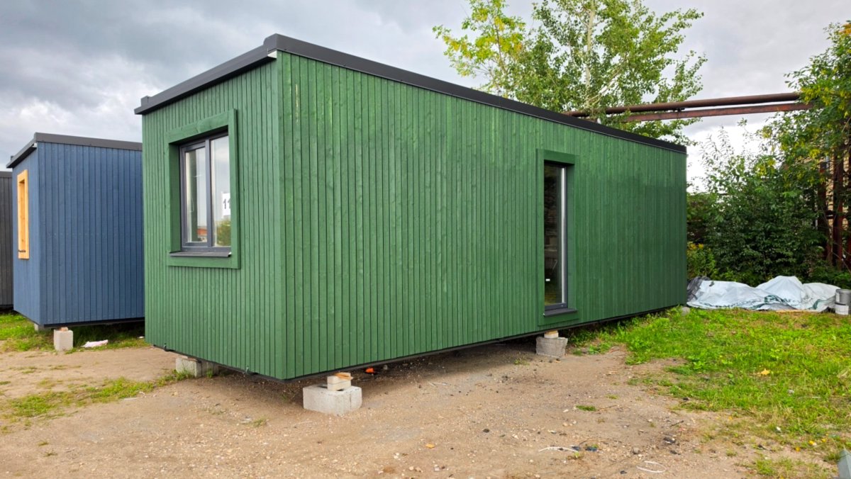 MODUĻU MĀJA — JŪSU BIZNESAM, VASARNĪCAI VAI ATPŪTAI PIE DABAS!