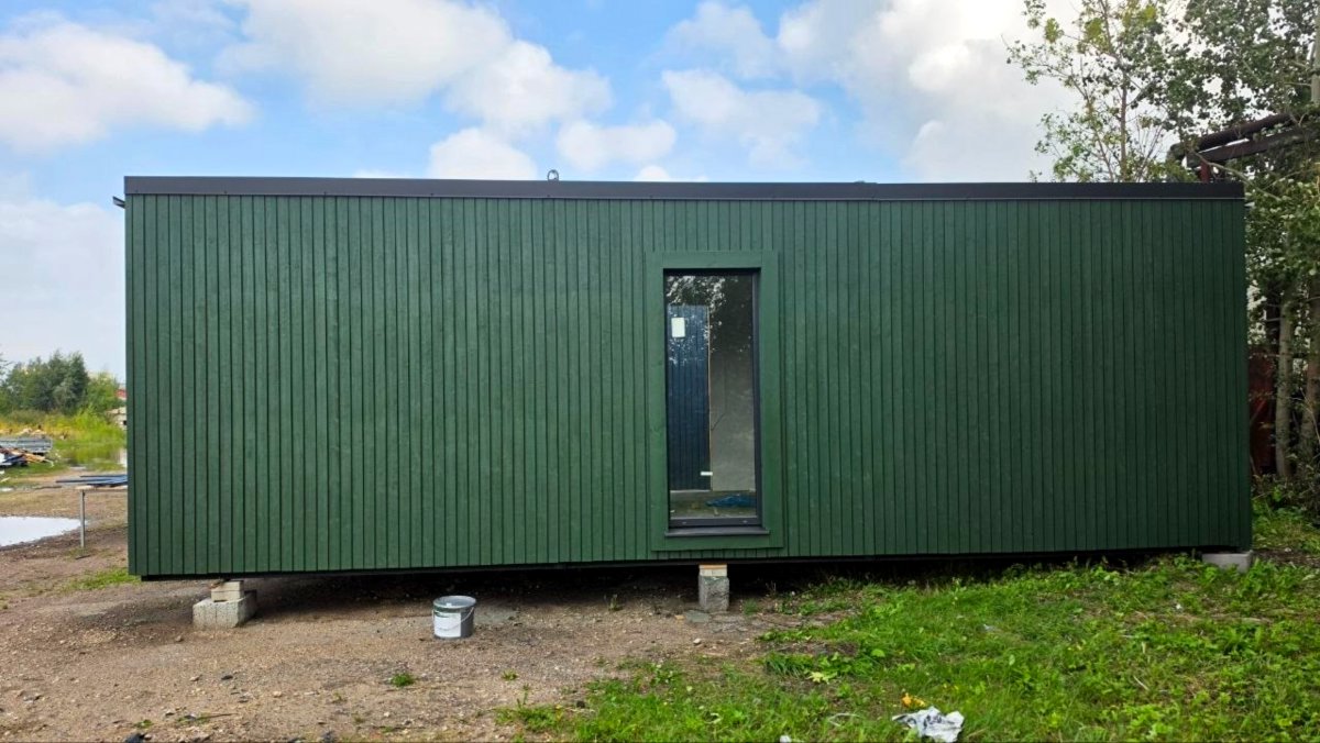 MODUĻU MĀJA — JŪSU BIZNESAM, VASARNĪCAI VAI ATPŪTAI PIE DABAS!