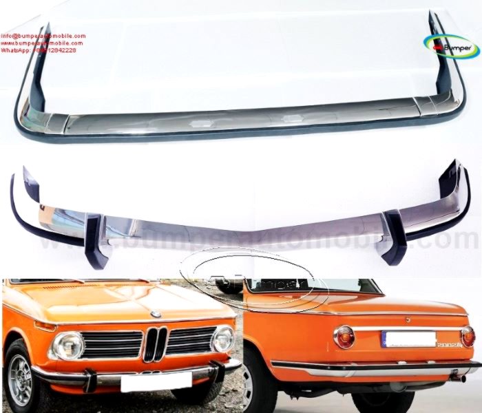 BMW E10 2002 1502 1602 1802 year 1968 to1976 Bumper Classic car