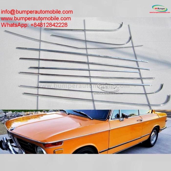 BMW E10 2002 1502 1602 1802 year 1968 to1976 Bumper Classic car