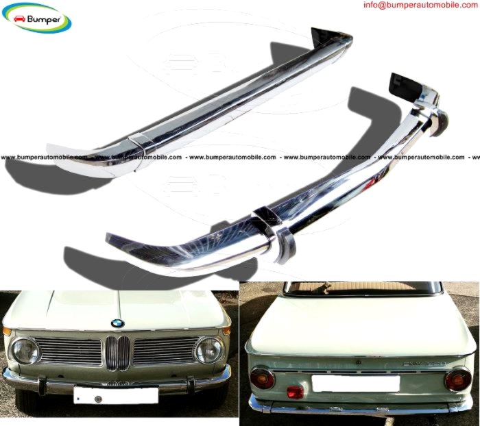 BMW E10 2002 1502 1602 1802 year 1968 to1976 Bumper Classic car