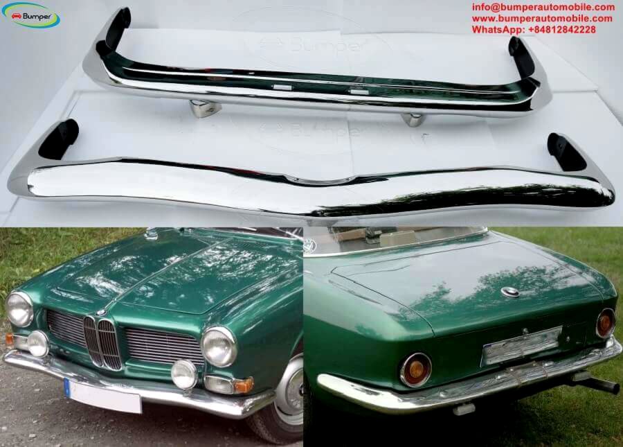 BMW 3200 CS Bertone (1962 to 1965) by stainless steel (BMW 3200 CS Stoßfänger) 
