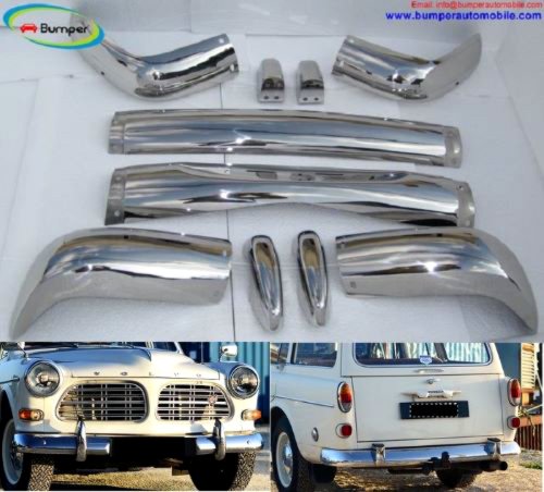 Volvo Amazon EU / USA / Station Wagon Estate P220 bumper (1956-1970) new 