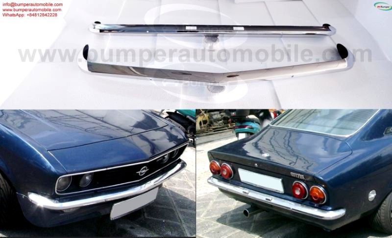 Opel GT (1968 to 1973) / Opel Manta A / Opel Rekord P2 bumpers classic car