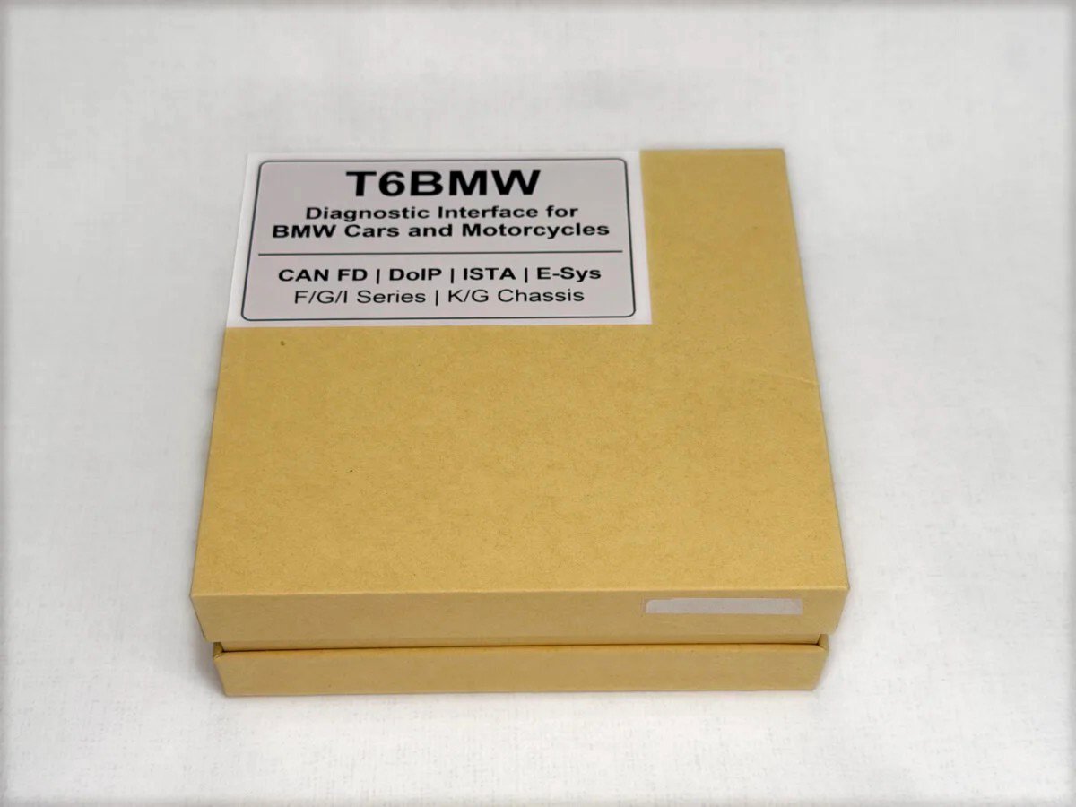 Eucleia T6BMW BMW MINI diagnostikas interfeiss, CAN FD / DoIP
