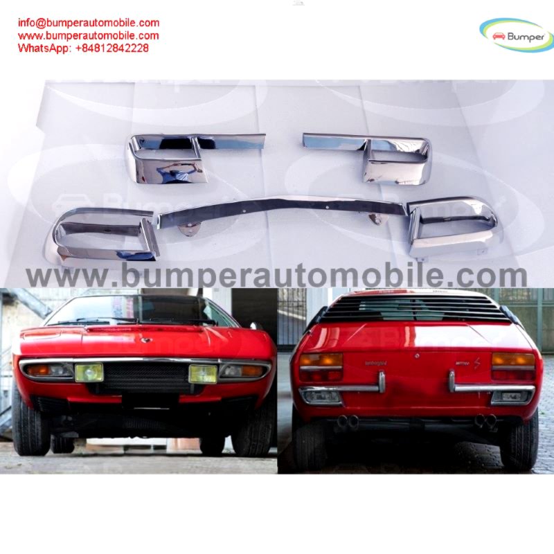 Lamborghini Espada a front bumper (1968 to 1978) by stainless steel new 